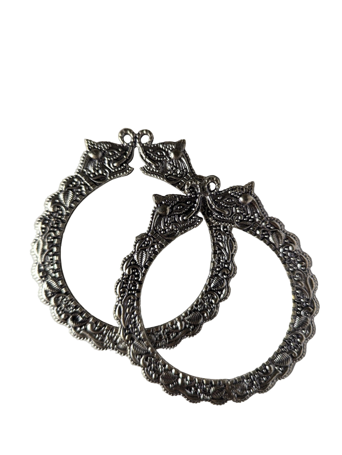 Oxidized Hathimukh Kada